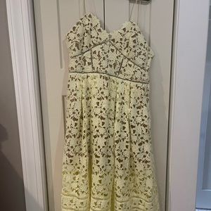 Self Portrait Azaelea Dress Yellow